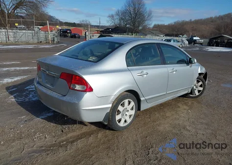 2011 Honda Civic Lx из США, поврежденный, VIN 2HGFA1F58BH529101